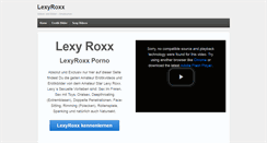 Desktop Screenshot of mylexyroxx.net