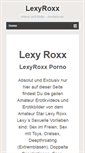 Mobile Screenshot of mylexyroxx.net